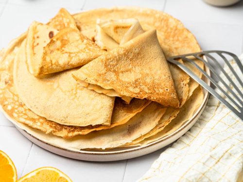 Crêpes avoine allégées, sans lactose – saveurhealthy